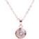 Ted Baker Crystal Mini Button Necklace - Rose Gold