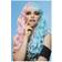 Smiffys Manic Panic Cotton Candy Angel Siren Wig