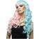 Smiffys Manic Panic Cotton Candy Angel Siren Wig