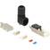 DeLock RJ45 STP Cat.6A Angled Mono Adapter