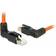 DeLock RJ45 STP Cat.6A Angled Mono Adapter