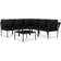 vidaXL 48591 Loungesæt, 1 borde inkl. 5 sofaer