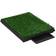 vidaXL Animal Toilet with Trough & Artificial Grass