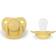 Filibabba Pacifiers Pale Banana 0-6m 2-pack