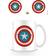 Pyramid Marvel Captain America Shield Becher 32cl