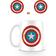 Pyramid Marvel Captain America Shield Becher 32cl