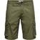 Only & Sons Solid Colored Cargo Shorts - Green/Olive Night