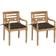 vidaXL 3062150 2-pack Havestol