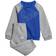 Adidas Infant Essentials Logo Sweatshirt & Pants Gender Neutral - Bold Blue/White (GS4266)