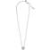 Pandora Rose Petals Collier Necklace - Silver/Transparent