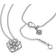 Pandora Rose Petals Collier Necklace - Silver/Transparent