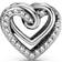 Pandora Sparkling Hearts Charm - Silver