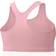 Nike Swoosh Non-Padded Plus Size Sports Bra - Pink Glaze/White