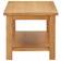 vidaXL Solid Oak Sofabord 55x110cm