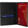 Ideal of Sweden Saffiano Passport Cover - Black