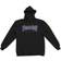 Thrasher Magazine Flame Logo Hoodie - Black/Blue