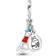 Pandora Disney Winnie the Pooh Birthday Dangle Charm - Silver/Red/Blue