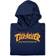 Thrasher Magazine Fire Logo Hoodie - Navy