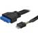 DeLock 83095 SCSI 19-Pin USB-8-Pin USB 0.3m