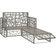 vidaXL 46812 Outdoor Lounge Set, Table incl. 1 Sofas