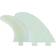 FCS M7 Natural Glass Flex Tri Fin Set