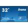 Iiyama LH3252HS-B1 Digitale Signage Flatscreen 80 cm