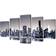 vidaXL New York Wall Decor 200x100cm 5pcs