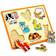 Viga Wooden Flat Puzzle Farm Animals 8 Pieces