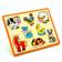 Viga Wooden Flat Puzzle Farm Animals 8 Pieces