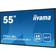 Iiyama LH5552UHS-B1 Digitale Signage Flatscreen 138.7 cm
