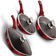 Berlinger Haus Metallic Line Burgundy Set mit Klappe 6 teile