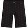 IKKS Boy's Peace-and Love Print Bermudas - Black