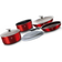 Berlinger Haus Metallic Line Burgundy Set mit Klappe 9 teile