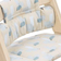 Stokke TRIPP TRAPP Classic Kissen BIRDS-BLUE (A)