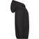 Fruit of the Loom Kid's Hooded Sweatshirt Jacket - Black