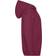 Fruit of the Loom Kid's Hooded Sweatshirt Jacket - Burgundy