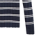 Tommy Hilfiger Horizontal Stripe Turtle Neck Jumper - White/Twilight Navy (KG0KG05522)