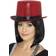 Smiffys Sequin Top Hat Red