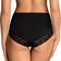 Rosa Faia Selena High-Waist Brief + - Black