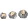 Kosta Boda Snöboll Candle Holder 3.5" 3pcs