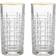 Ravenhead Regency Gold Hiball Drikkeglas 36cl 2stk