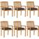 vidaXL 3073268 6-pack Havestol
