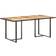 vidaXL 320695 Natural Matbord 90x180cm