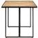 vidaXL 320695 Natural Matbord 90x180cm