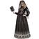 Widmann Skeleton Bridal Costume Black