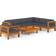 vidaXL 3057957 Lounge-Set, 1 Tisch einschl. 1 Stühle & 6 Sofas