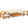 vidaXL 3057957 Lounge-Set, 1 Tisch einschl. 1 Stühle & 6 Sofas