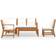 vidaXL 3057770 Loungeset, 1 Bord inkl. 4 Soffor