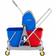 Ulsonix Cleaning Trolley with Wringer 2 Buckets