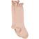 Condor Lace Edging Knee Socks - Old Rose (24092-544)